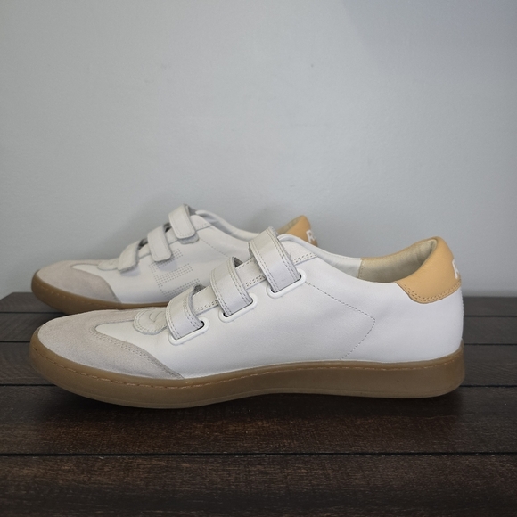 Sam Edelman Jo White Round Toe Breathable Slip On Triple Strap Low Top Size 11 - Picture 2 of 12